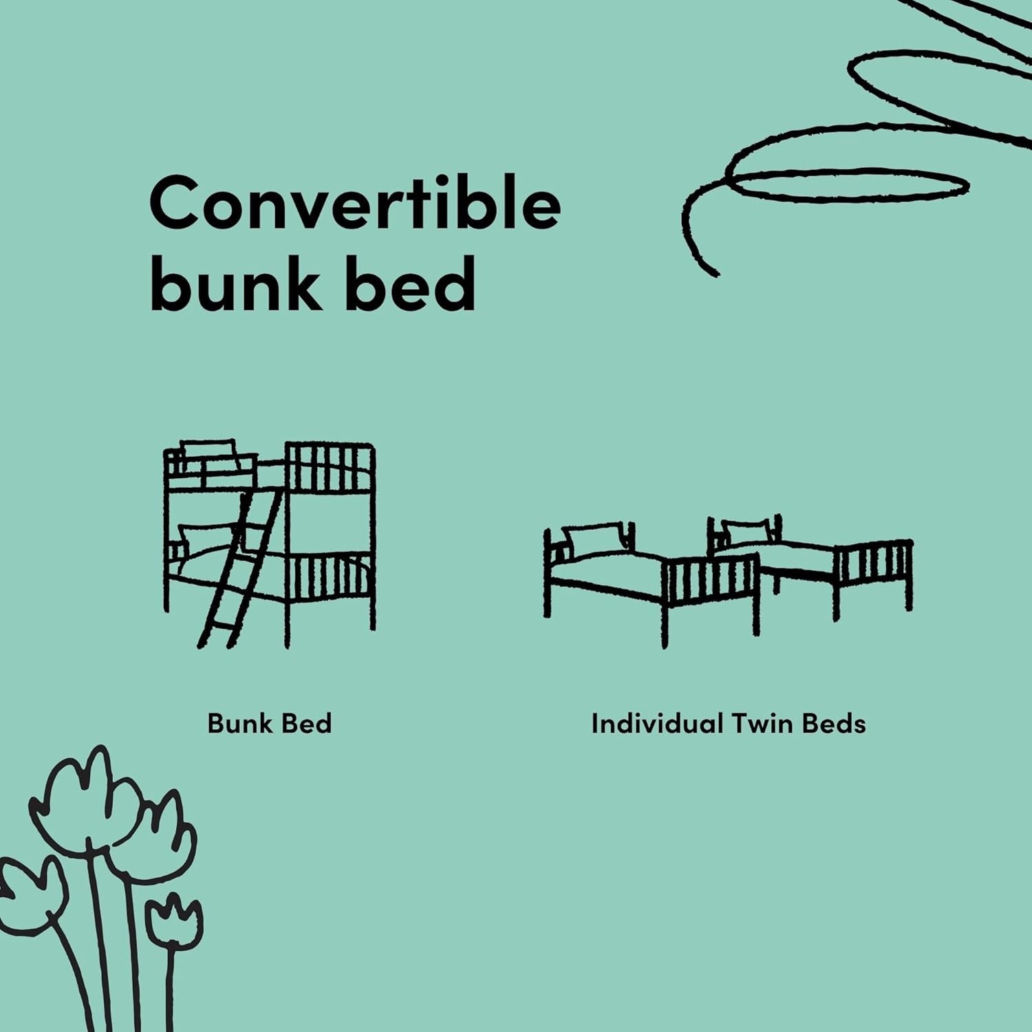 Caribou Bunk Bed Twin 