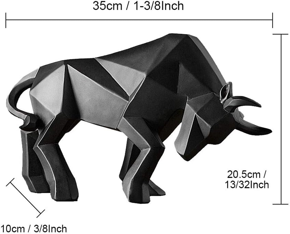 Polyresin Bull Figurine