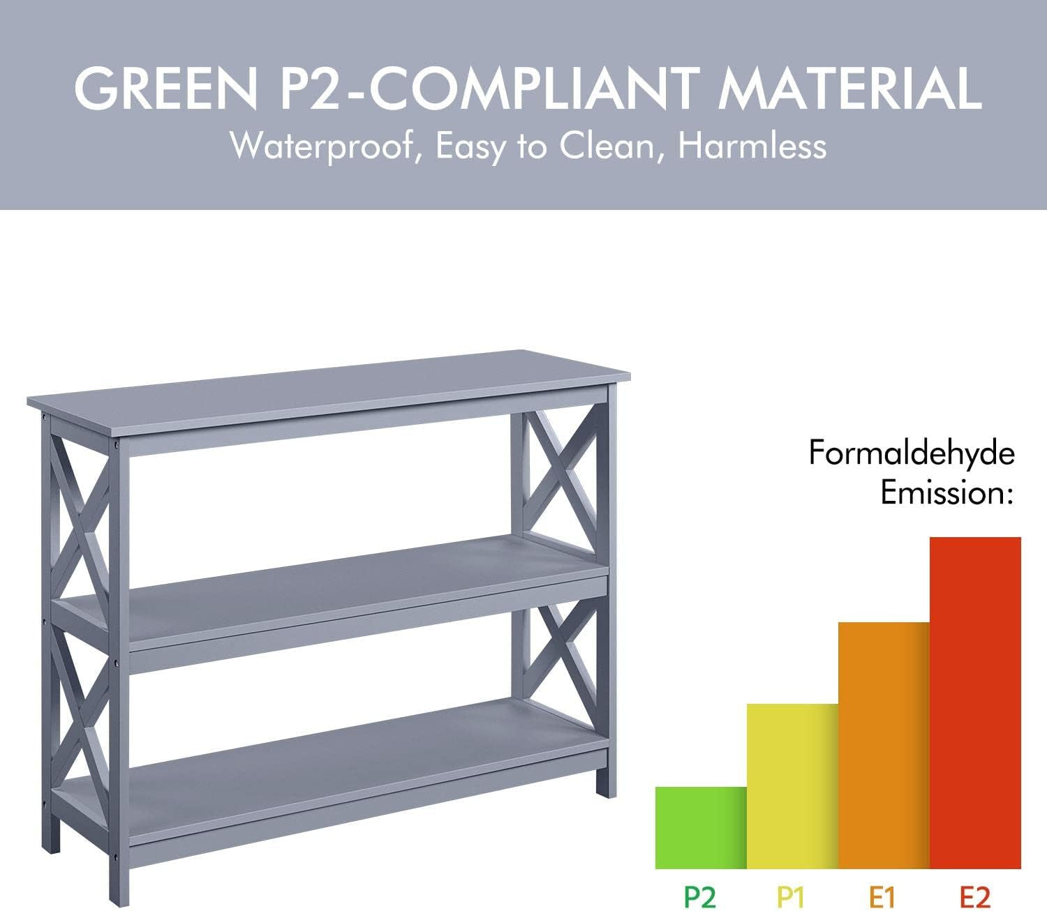 Grey Console Table 