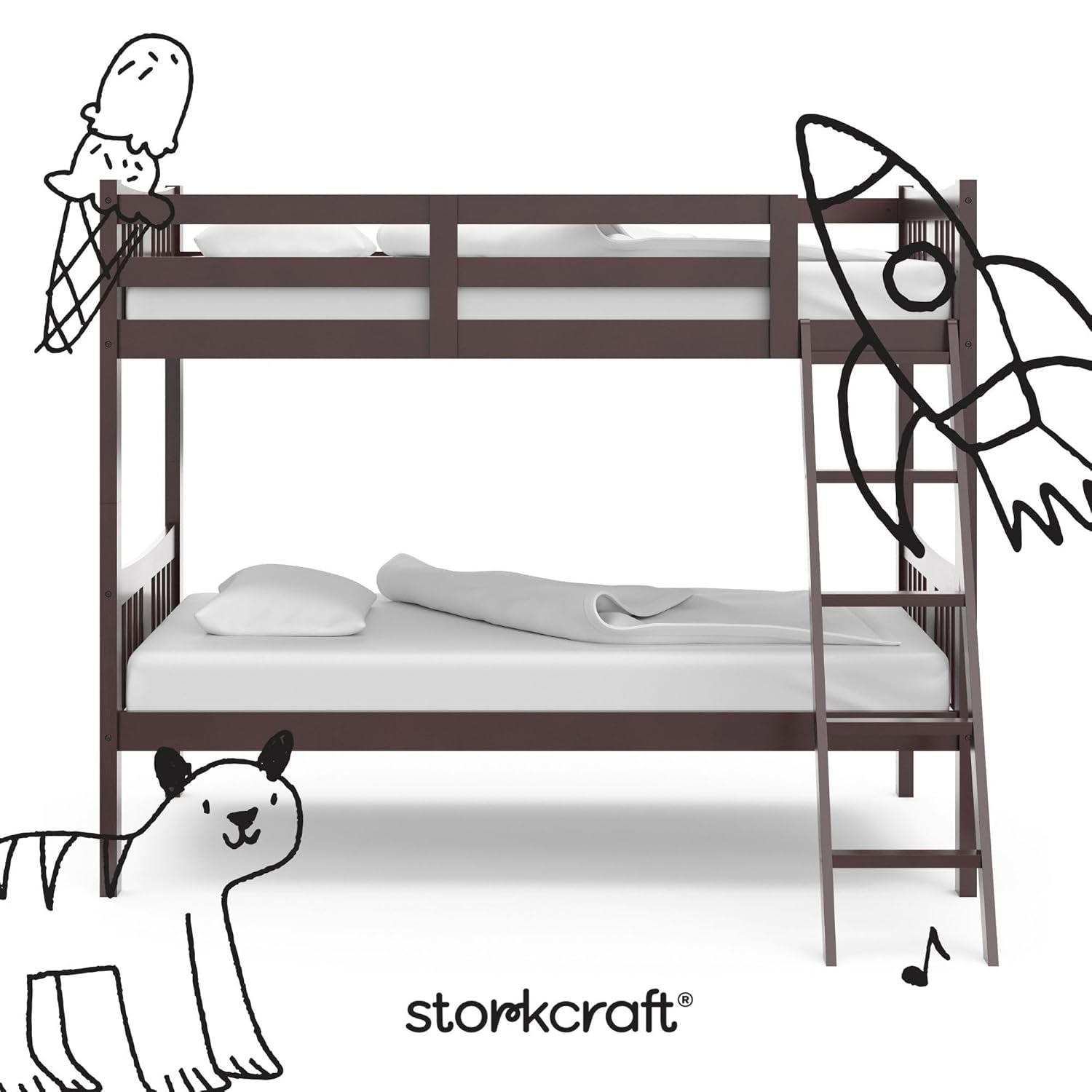 Caribou Bunk Bed Twin 