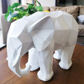 Nordic Modern Polyresin Elephant Figurine