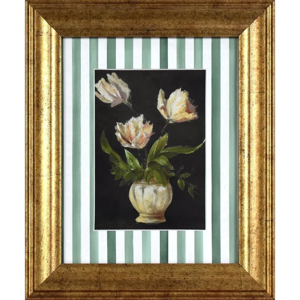Moody Tulips Antique Frame 