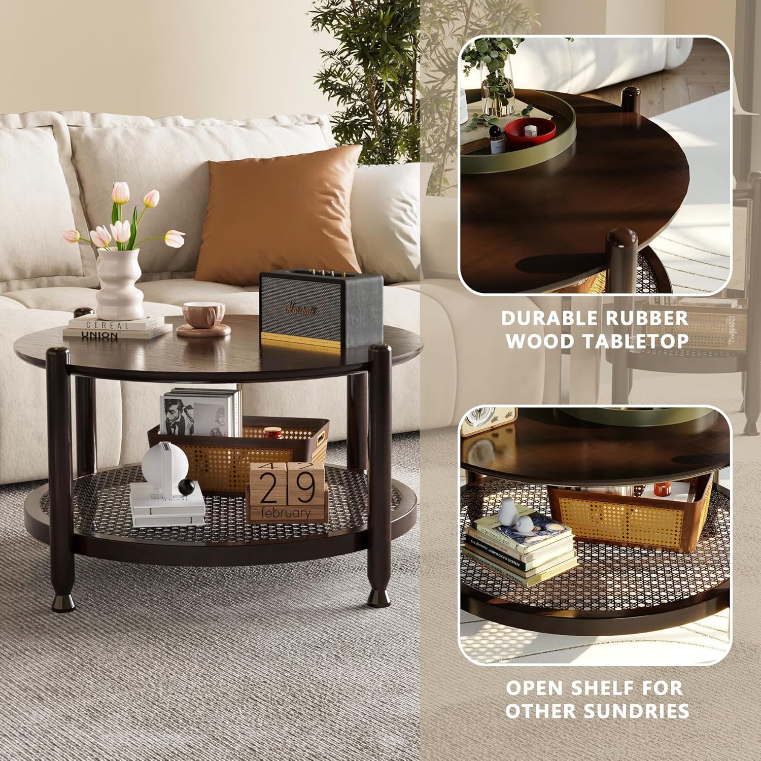 32" Round Coffee Table