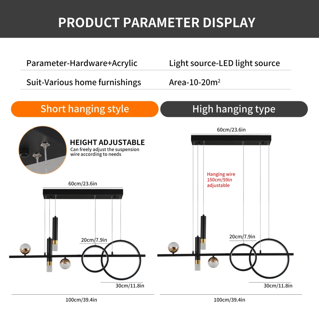 Modern LED Pendant Light