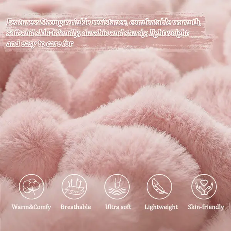 ORINOVA Cloud-Feel Fluffy Throw Blanket