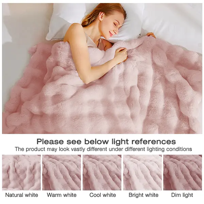 ORINOVA Cloud-Feel Fluffy Throw Blanket