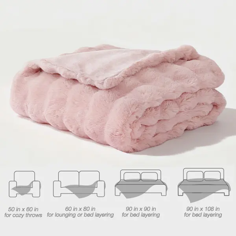 ORINOVA Cloud-Feel Fluffy Throw Blanket