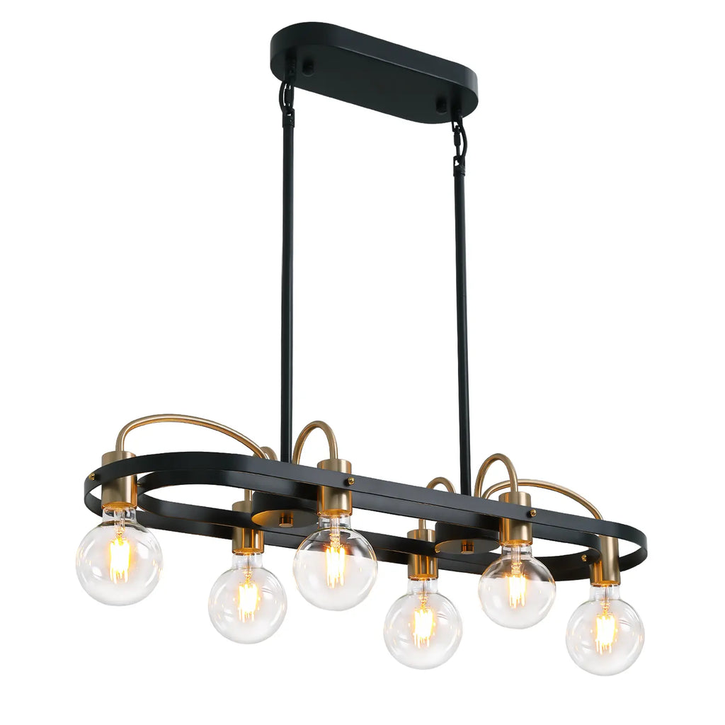 Rectangular Island Chandelier