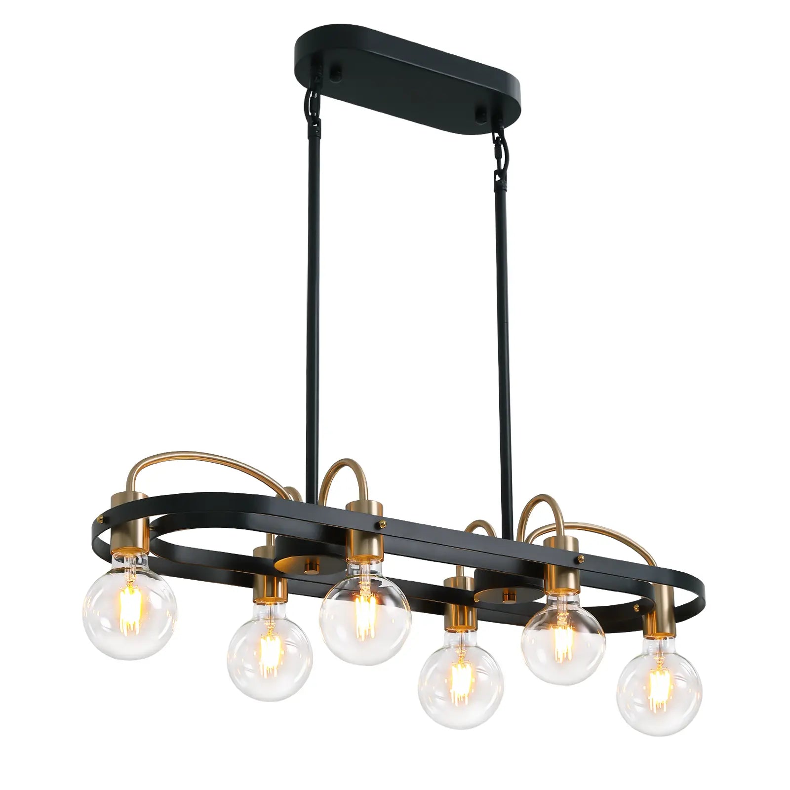 Rectangular Island Chandelier