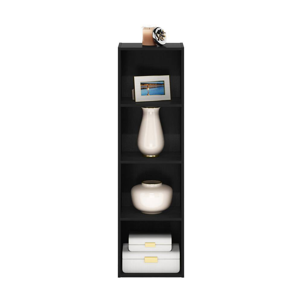 Pasir 41.7 In. Tall Blackwood 4-Shelf Standard Bookcase