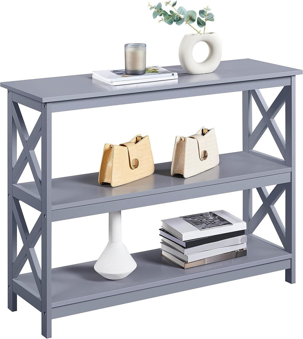 Grey Console Table 
