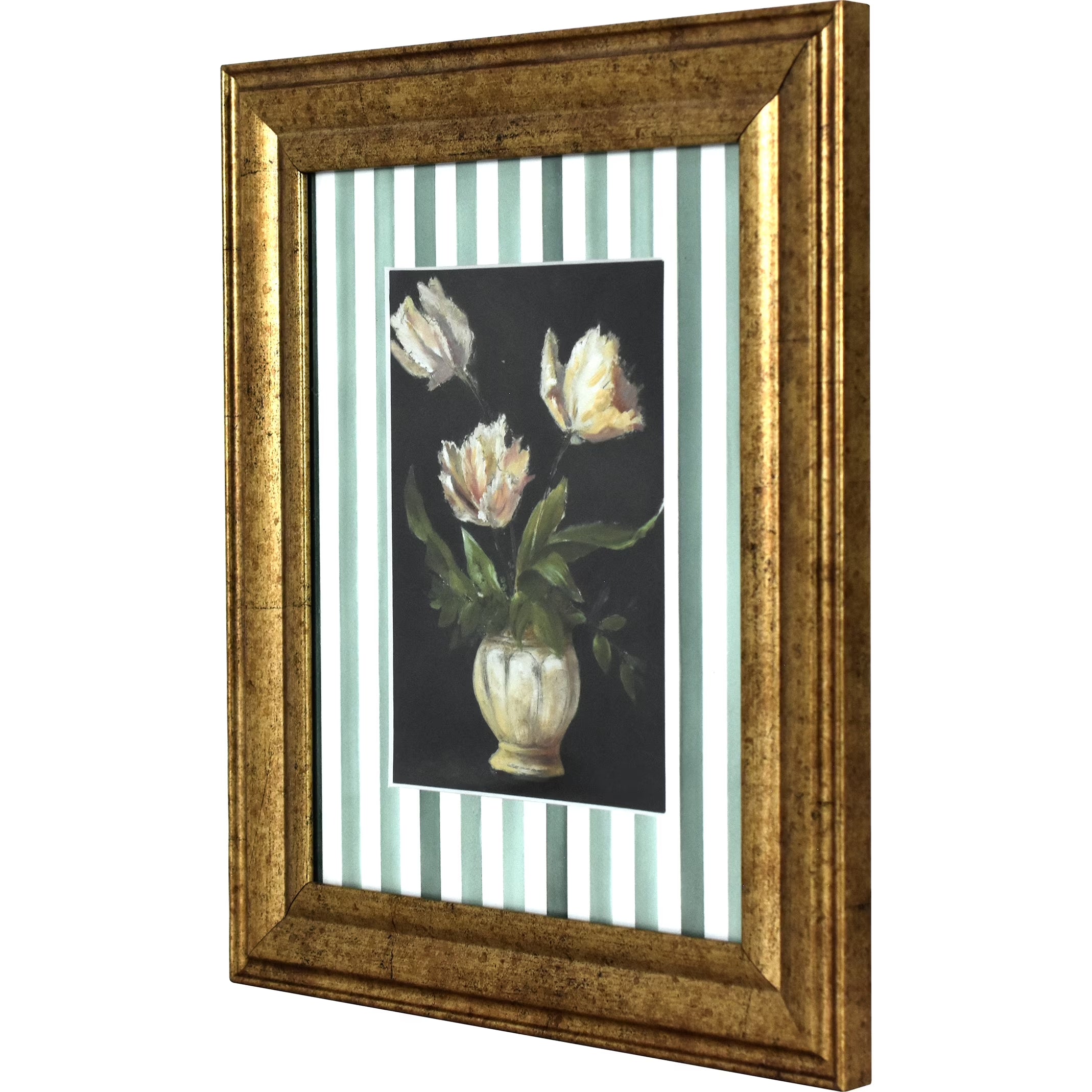 Moody Tulips Antique Frame 